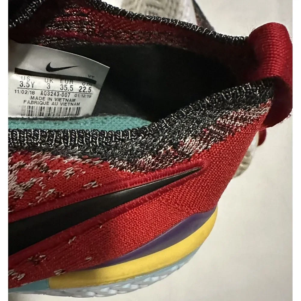 Nike Epic‎ React Flyknit 2 GS Black/Hyper Jade AQ3243-007 Kids Size 3.5